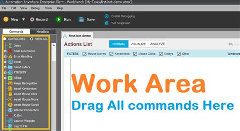 automation anywhere commands.